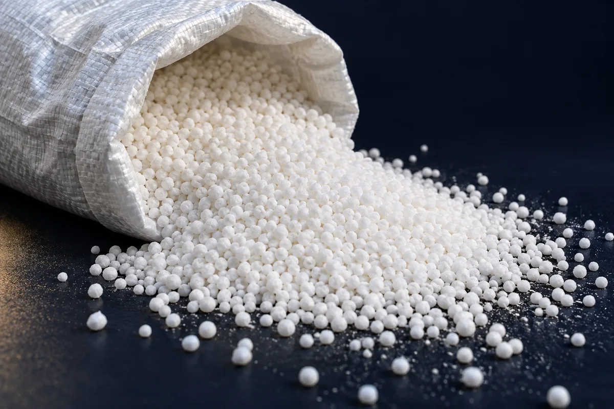 Urea granules, category illustration